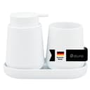eluno Badaccessoire-Set TESERO 3tlg. Weiß Soft-Touch Bild 2