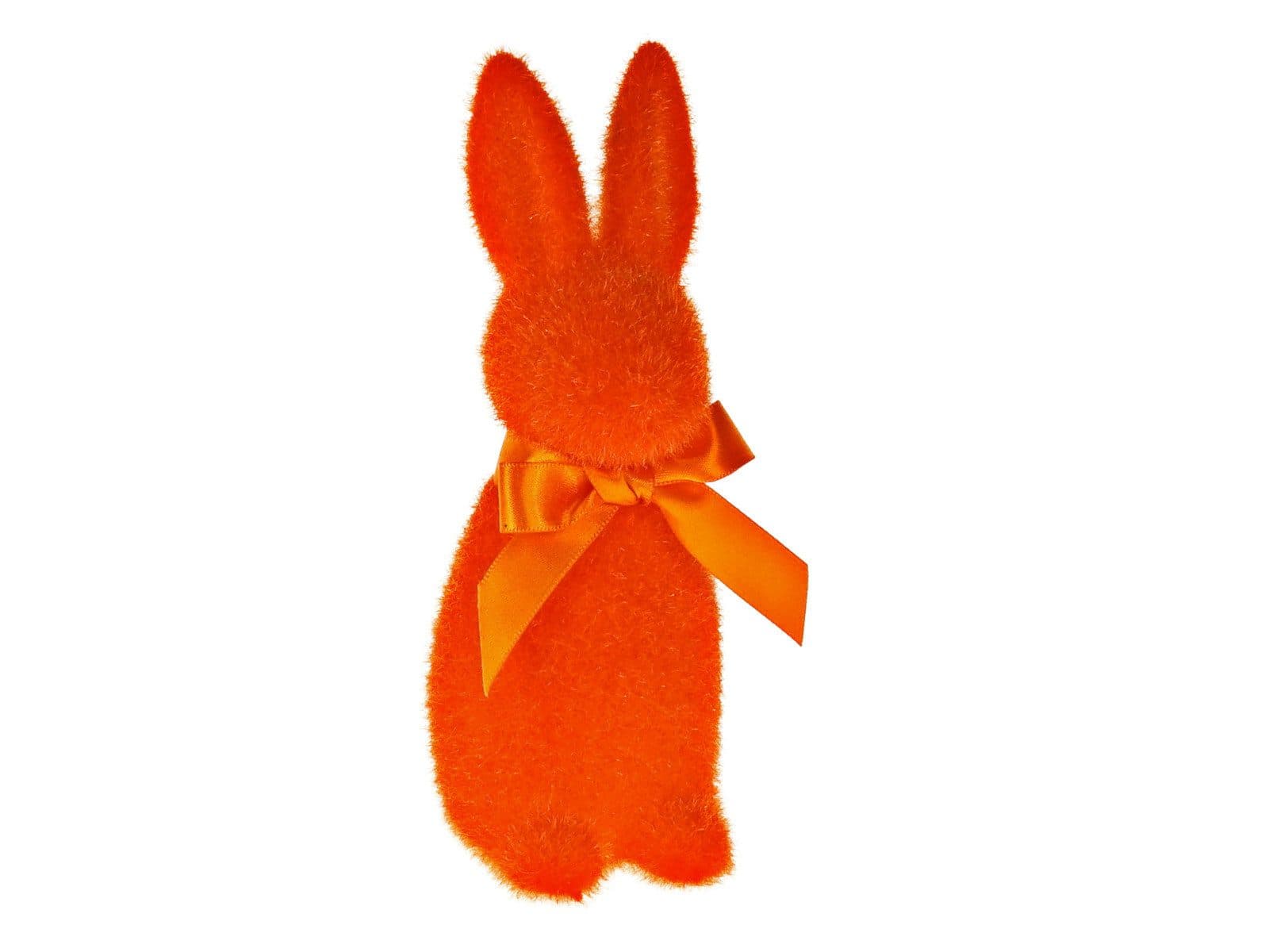 Werner Voß Dekofigur Hase mit Schleife Orange