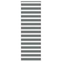 vidaXL Doppelrollo Dunkelgrau 75x230 cm Polyester Zebra-Jalousie Bild 2