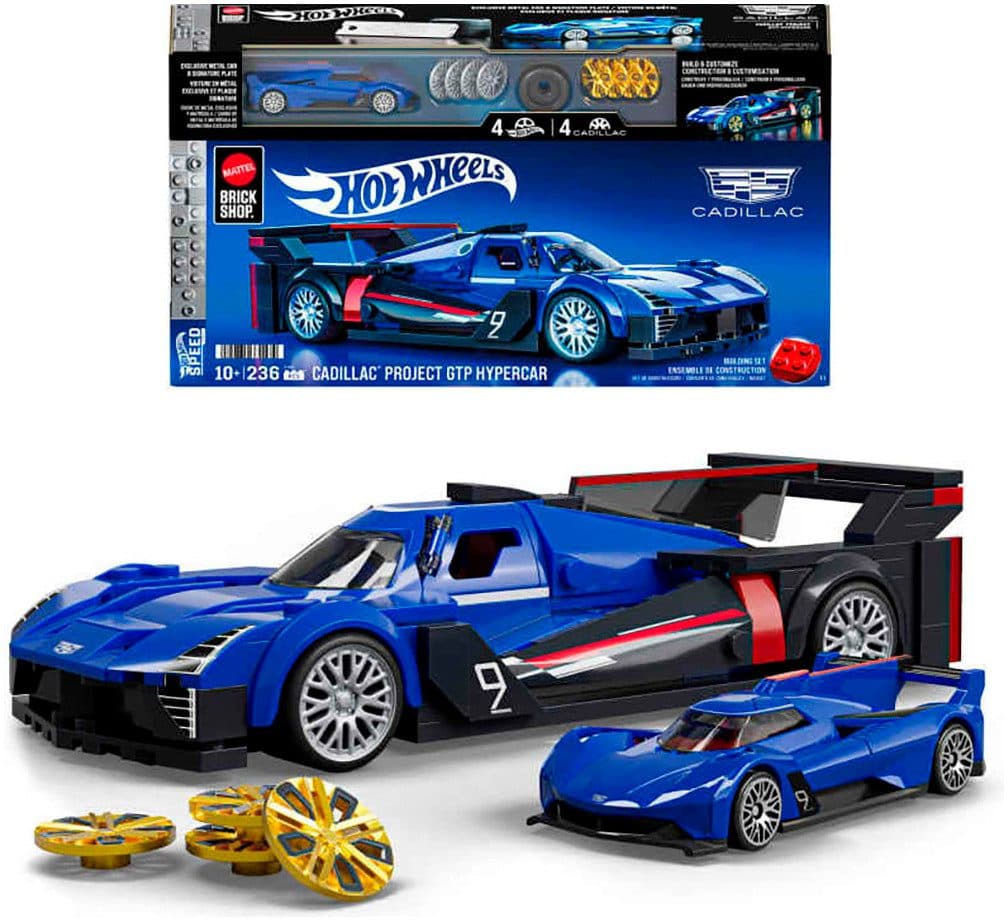 Mattel® Modellbausatz Hot Wheels Speed Series Cadillac, 1:32, 236-tlg. - Bild 2