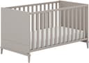 Babybett YUNY BY PAIDI "BROTHER STU in Taupe" Grau Massivholz Bild 2