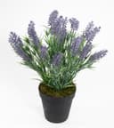 Künstlicher Lavendelbusch 34cm Kunstpflanze Seidenblumen Roß Bild 2