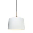 Qazqa Pendelleuchte Combi E27 Weiß Modern Bild 2