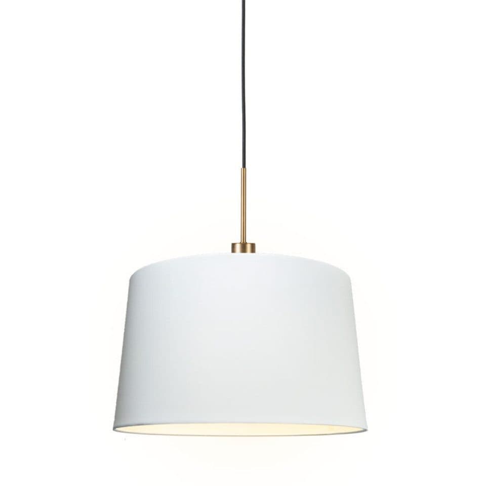 Qazqa Pendelleuchte Combi E27 Weiß Modern - Bild 2