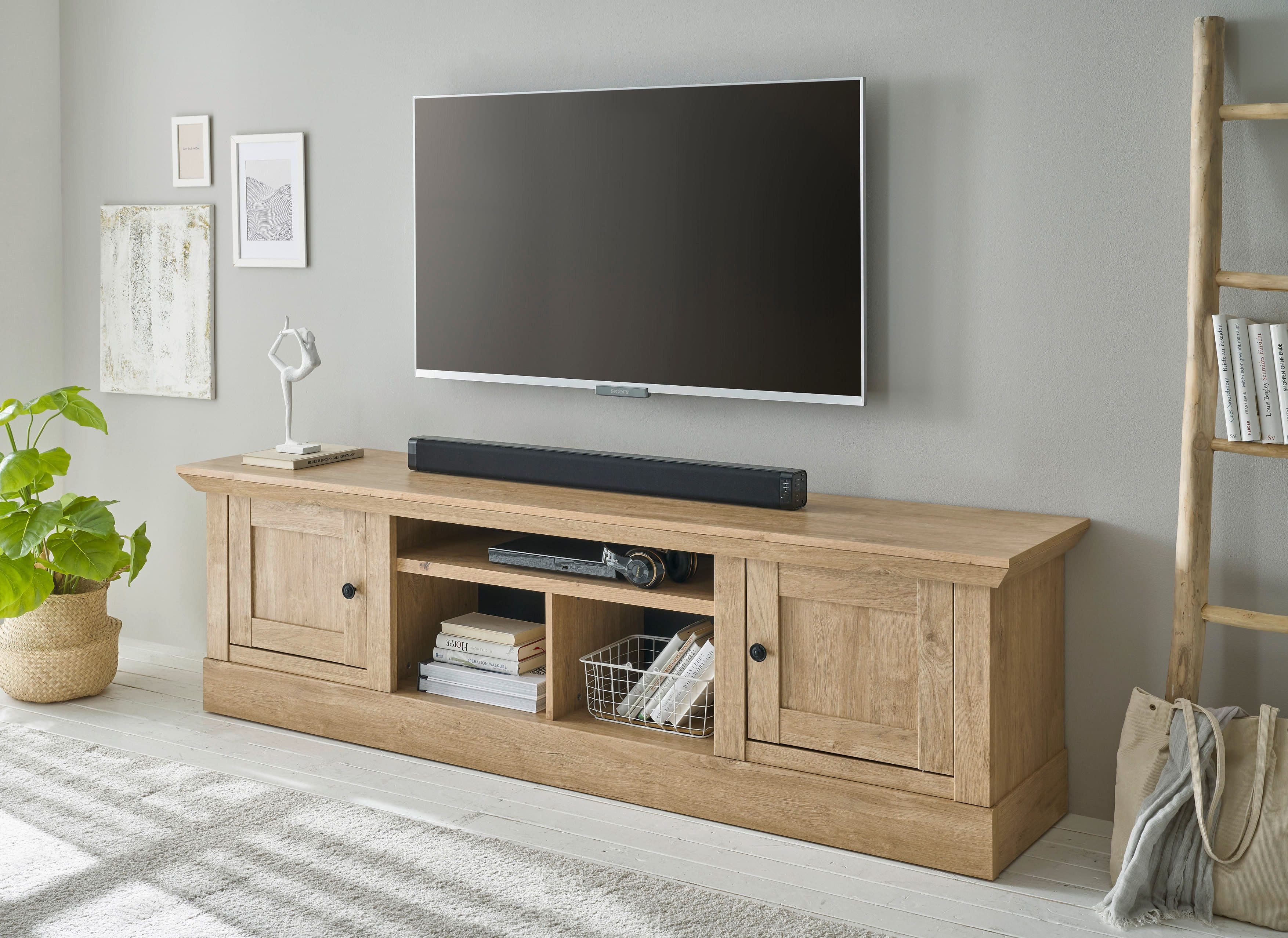 Home affaire Lowboard Cornwall Eiche Dekor 194 cm - Bild 2