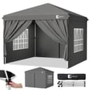 SUNULA Faltpavillon 3x3 m Gartenpavillon mit 4 Seitenteilen Bild 2