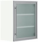 Glashängeschrank OPTIFIT Grau Weiß 60cm Bild 2