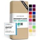 Jacobson Spannbettlaken Boxspring & Überlänge 100% Baumwolle Jersey Bettlaken 160 g/m² OEKO-TEX® Bild 2