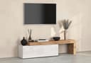 OTTO home Lowboard Chronos TV-Board Weiß Hochglanz Bild 2