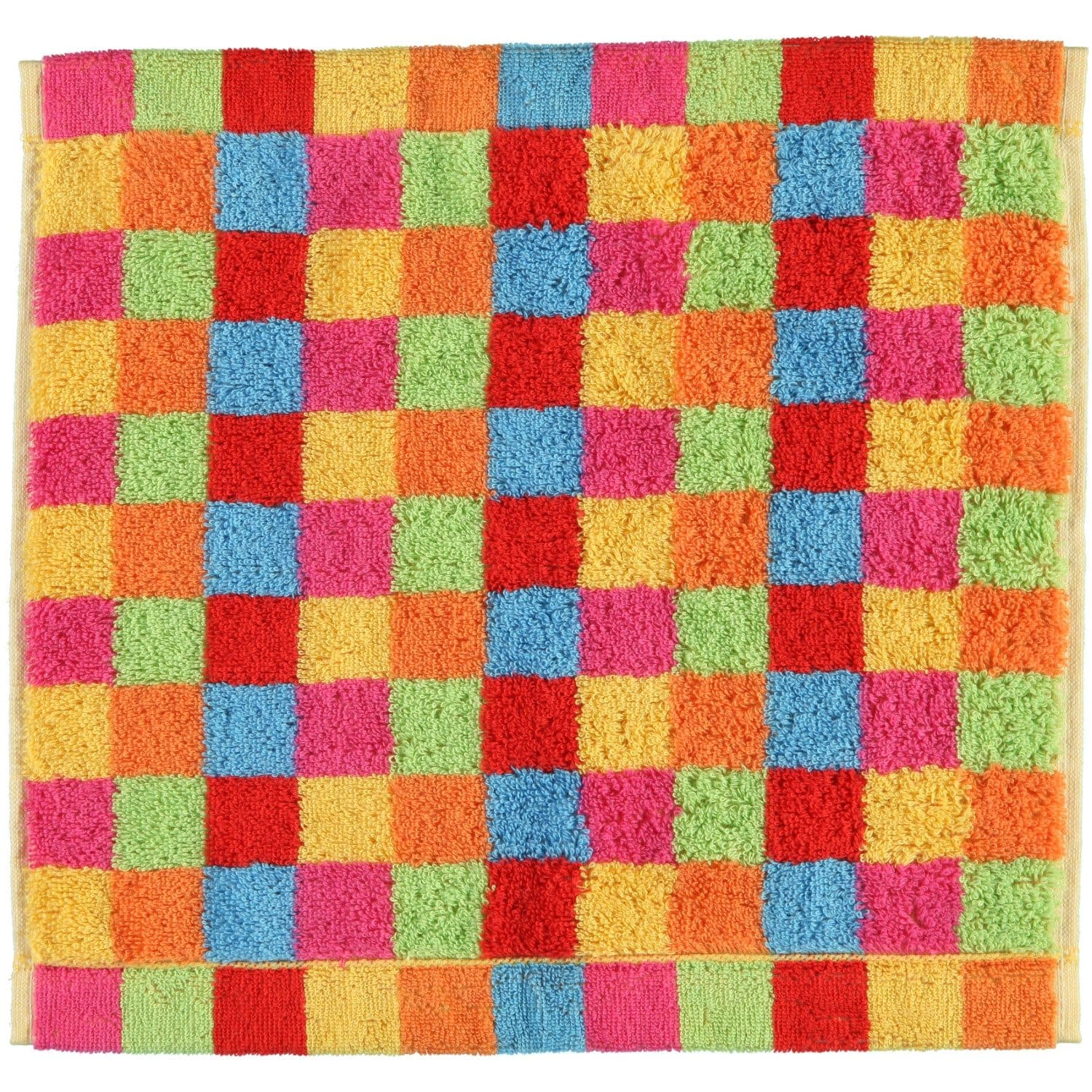Cawö Handtuch Life Style Karo 25 Multicolor