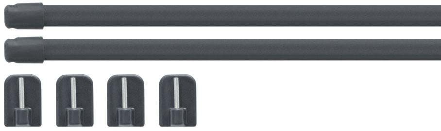 Scheibenstange GOOD LIFE Vitrage Anthrazit 11mm Kunststoff Metall - Bild 2