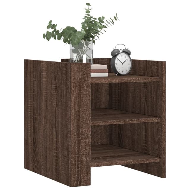 VIDAXL Nachttisch Braun Holzwerkstoff S0TBZ0TE