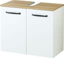 Waschbeckenunterschrank SAPHIR Quickset 500 2 Türen Weiß Matt Holzwerkstoff Bild 2