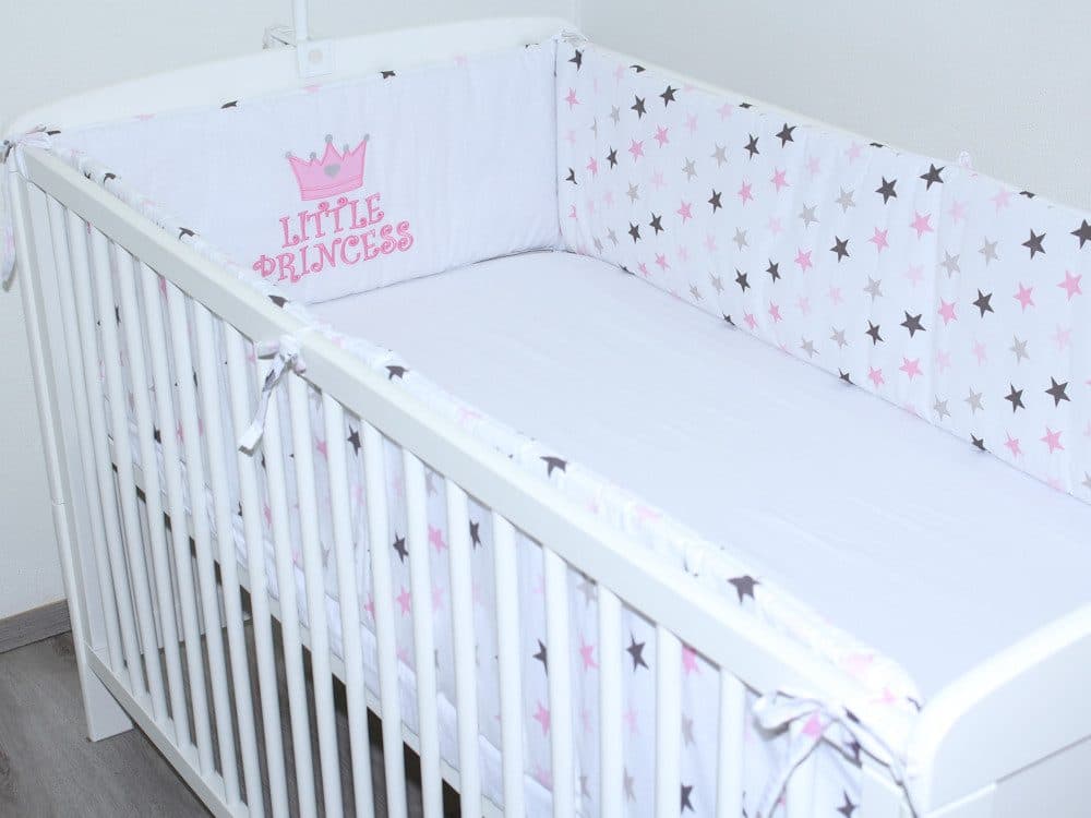 Primawela Bettnestchen Rosa 420 cm Babybett Umrandung