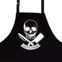 nomsum Kochschürze "Lets Cook" Schwarz Baumwollmischung Bild 2