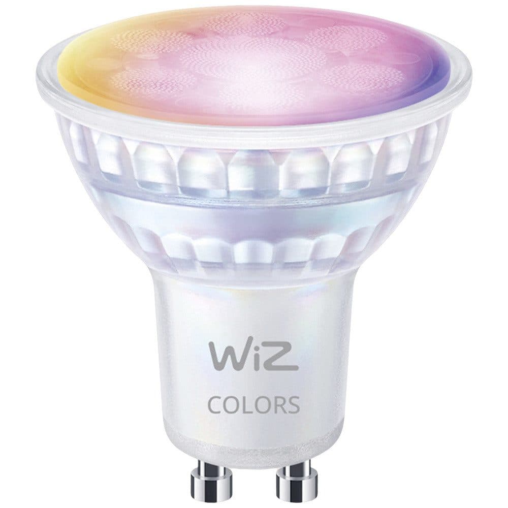 WiZ LED-Leuchtmittel White & Color GU10 Tunable 60W Glas 2er Pack - Bild 2