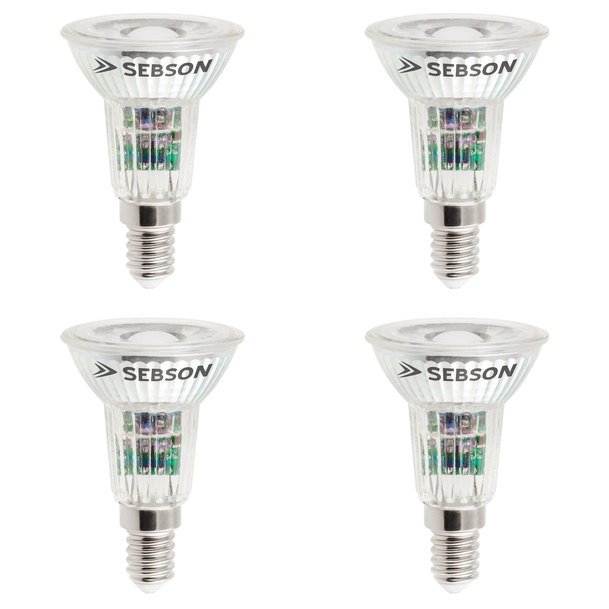SEBSON LED-Leuchtmittel E14 5W Warmweiß 420lm Spot 46° 230V - 4er Pack - Bild 2