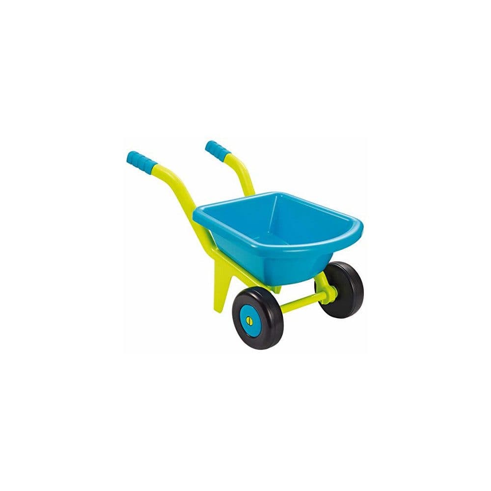 Ecoiffier Spielzeug-Gartenset Schubkarre mit 2 Rädern Grün/Türkis