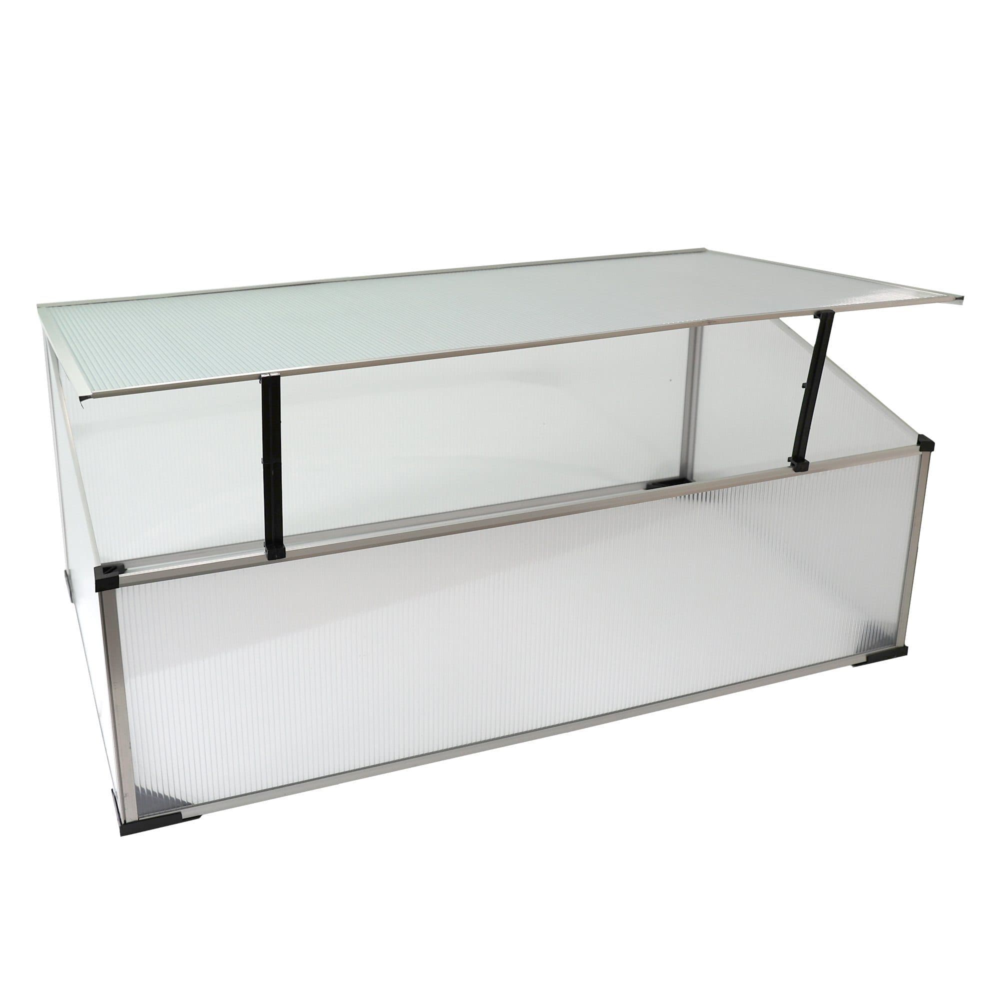 NATIV Frühbeet Aluminium mit Aufstelldach - Bild 2
