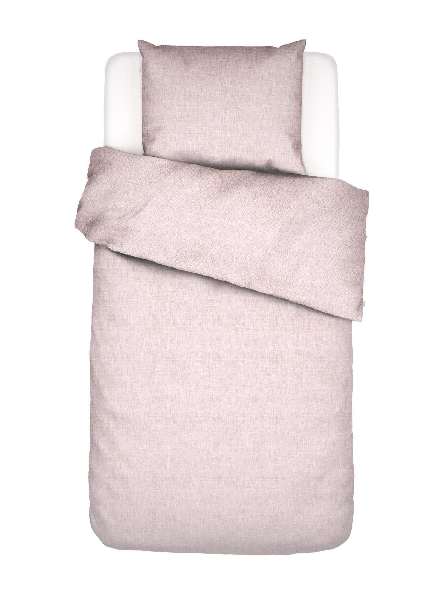 Essenza Bettwäsche Jule Baumwolle 2-teilig Rosa Unifarben - Bild 2