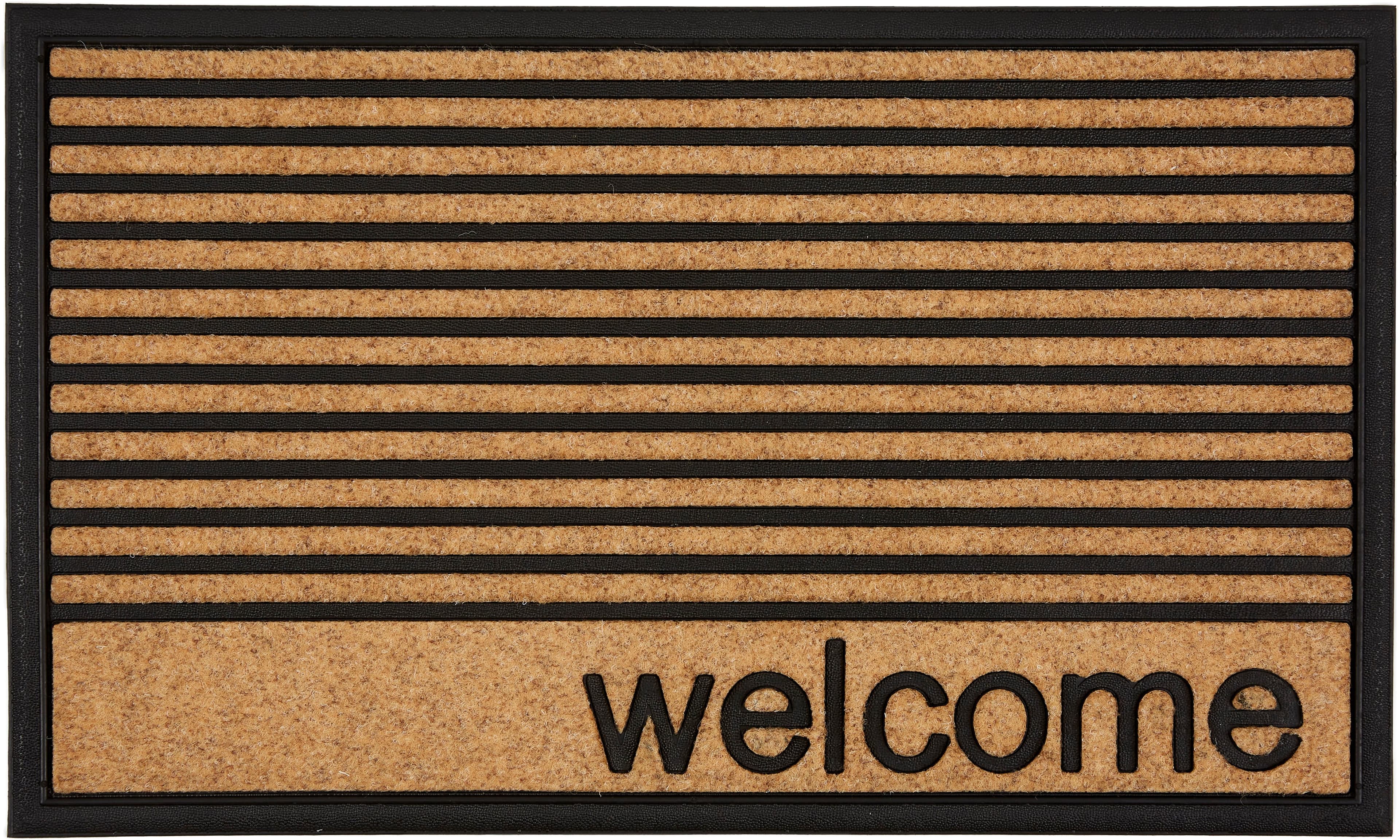 Fußmatte ASTRA Border Graphic Beige Gummi Kunstfaser - Bild 2