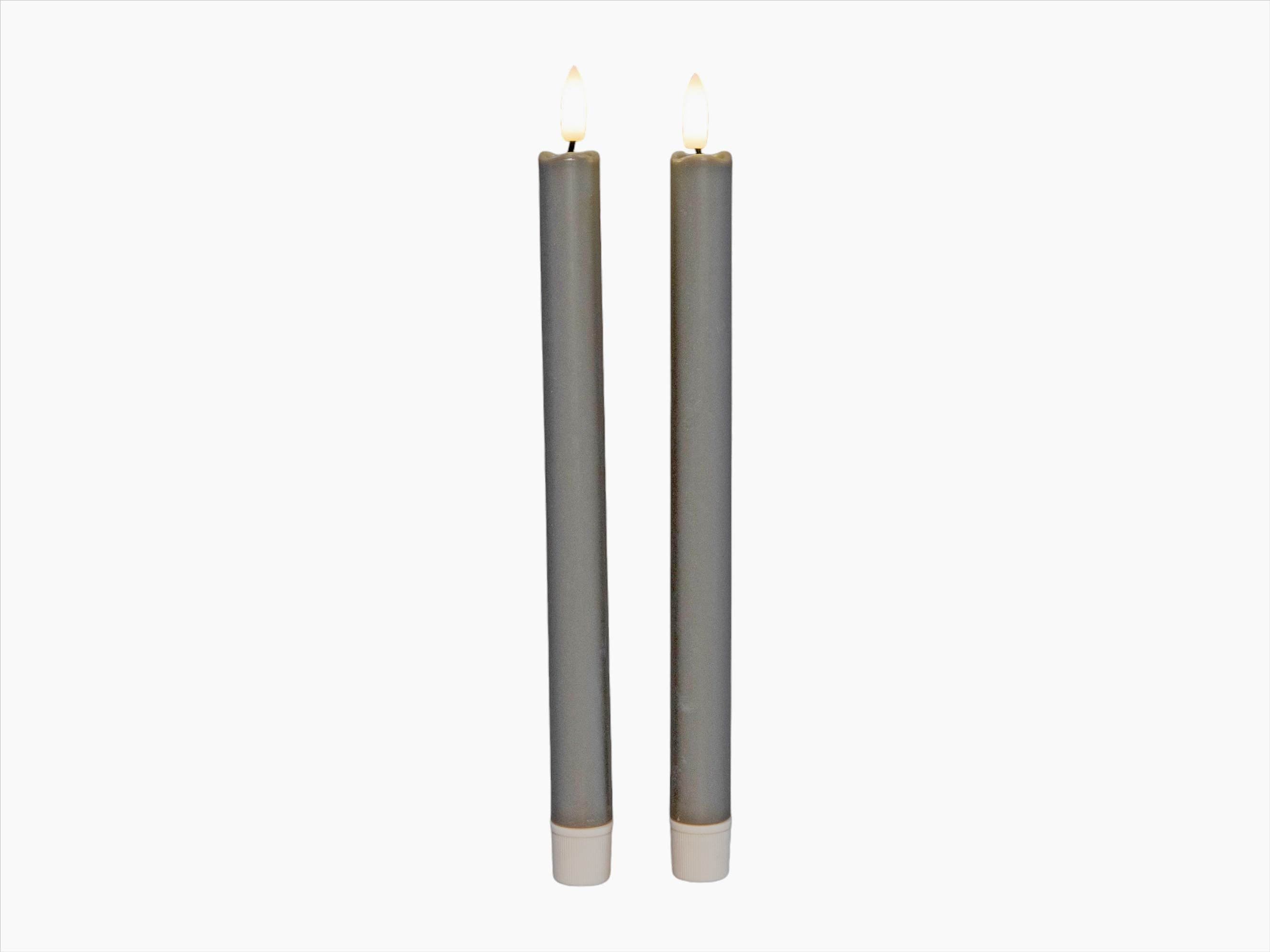Coen Bakker Deco BV LED-Kerze Diner Candles Set Taupe 26cm - Bild 2
