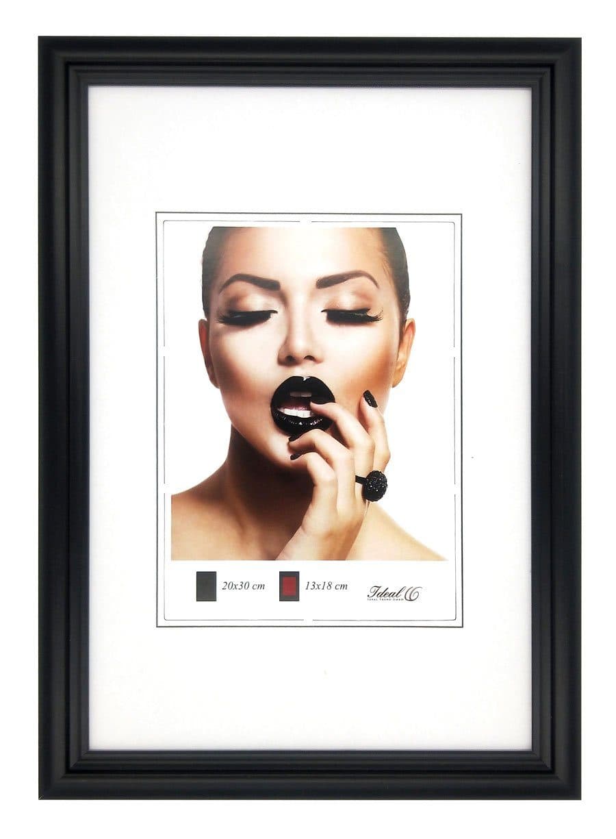 IDEAL TREND Bilderrahmen Artus Schwarz Kunststoff