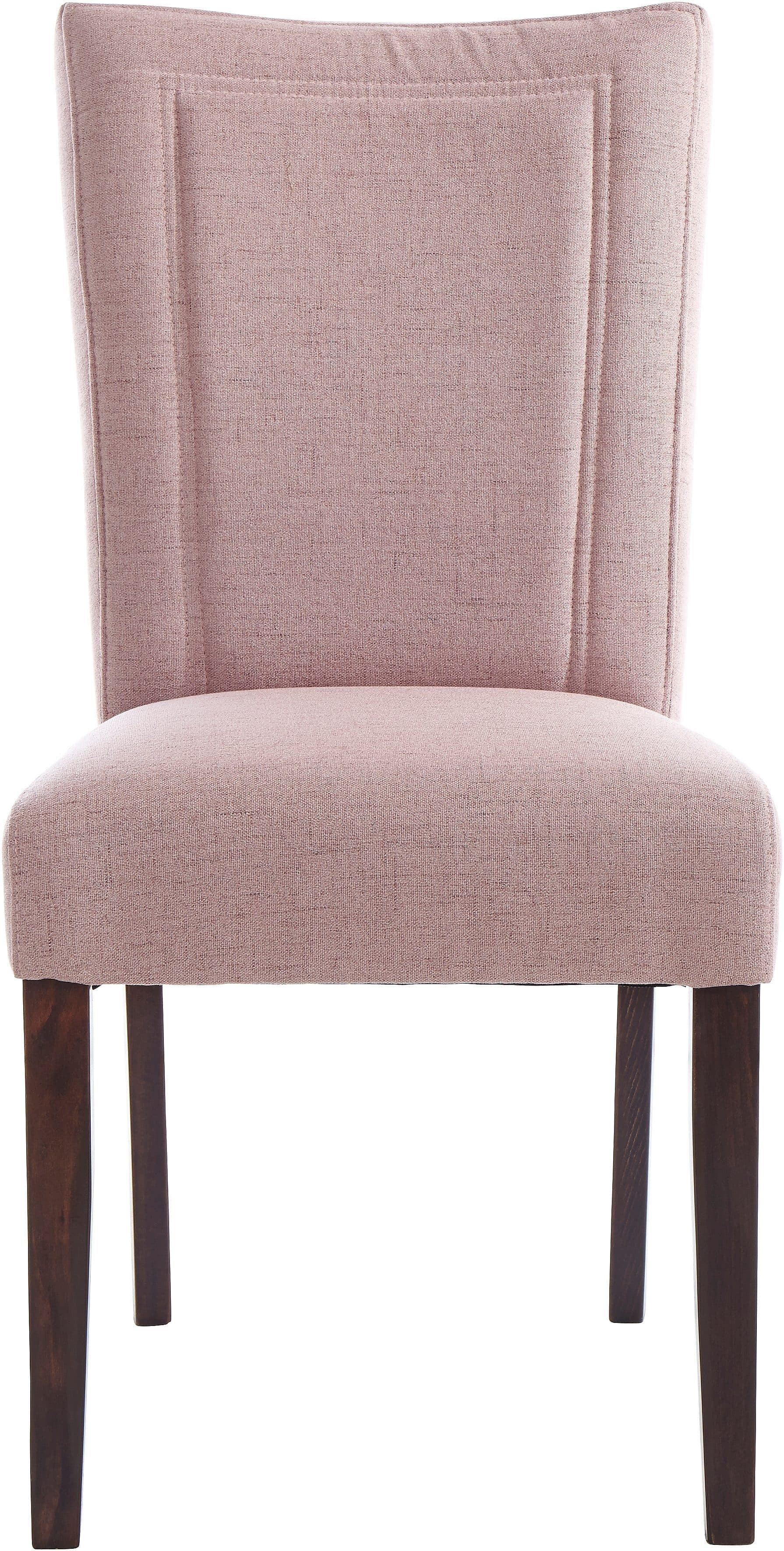 OTTO HOME Zena Esszimmerstuhl Rosa 2er Set Buche Microfaser - Bild 2