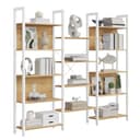 VASAGLE Bücherregal mit 14 Ablagen für Wohnzimmer Bild 2