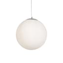 QAZQA Pendelleuchte Ball hl Weiß Glas Modern Bild 2