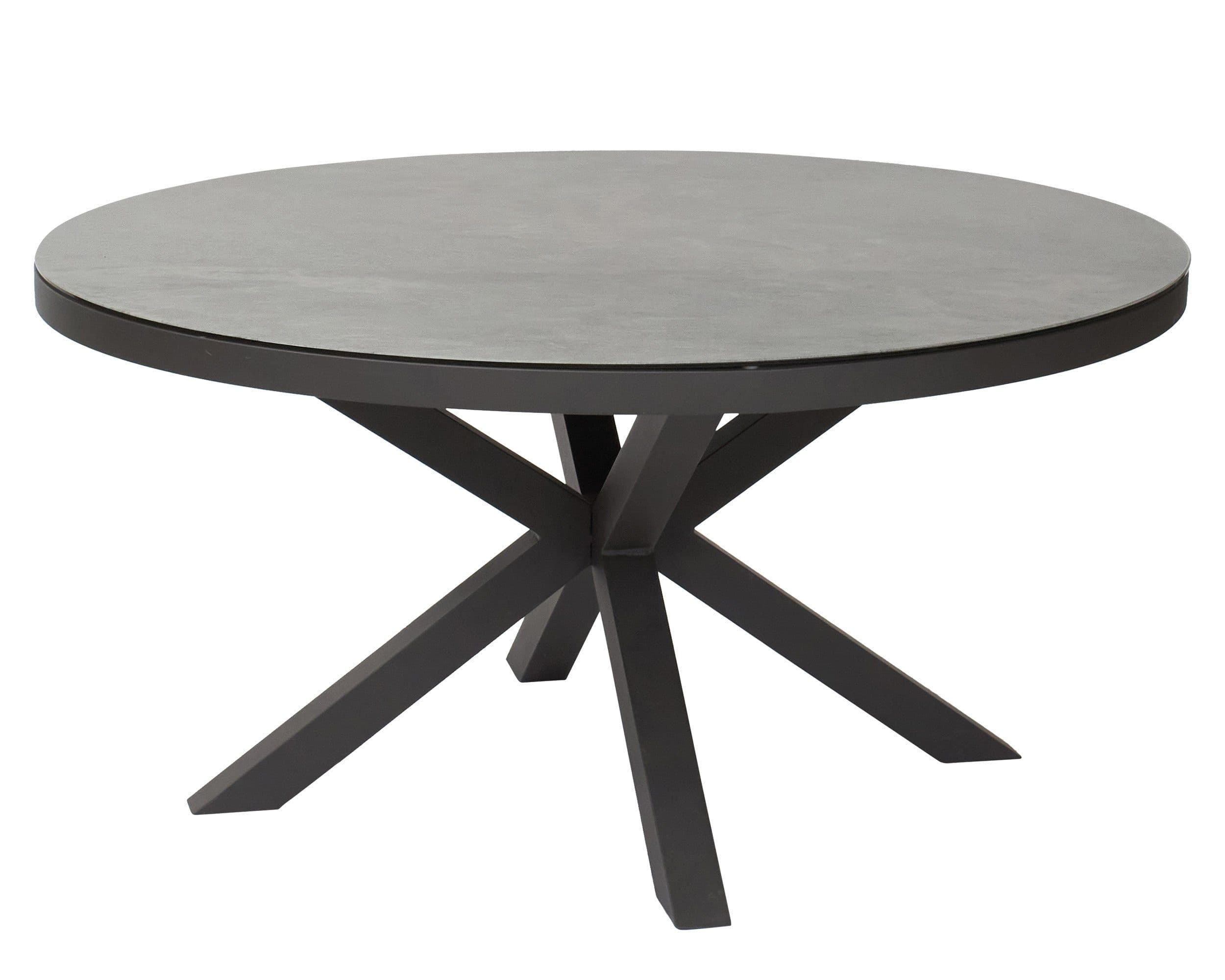LC Garden Gartentisch Bondino Dining rund anthrazit Glas-Keramik - Bild 2