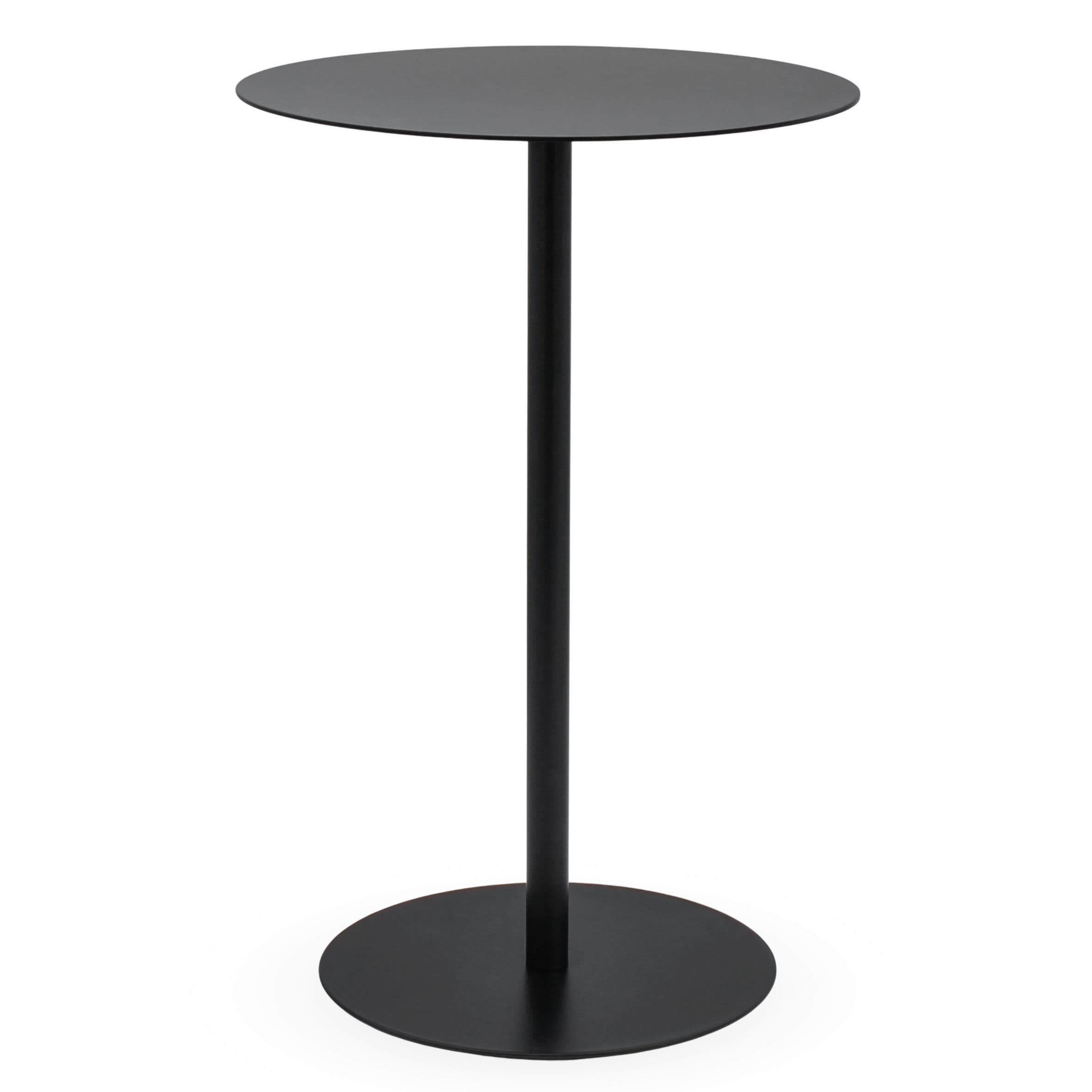 Spetebo Beistelltisch Metall Schwarz Matt Modern - Bild 2