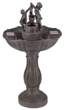 Smart Garden Solar-Wasserspiel Vogeltränke mit Kippkübel Bronze Bild 2