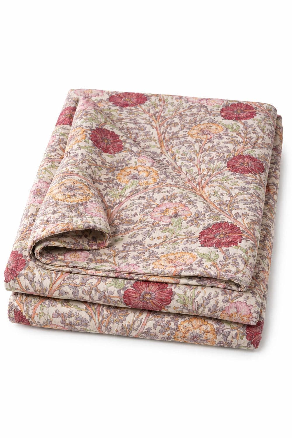 Wohndecke Flora-Violett AU Maison Quilt-Optik Baumwolle - Bild 2