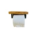 Olivenholz-erleben Toilettenpapierhalter MAINZ mit Handy-Ablage Bild 2