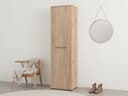 Garderobenschrank INOSIGN Landes Artisan Eiche Schwarz Bild 2