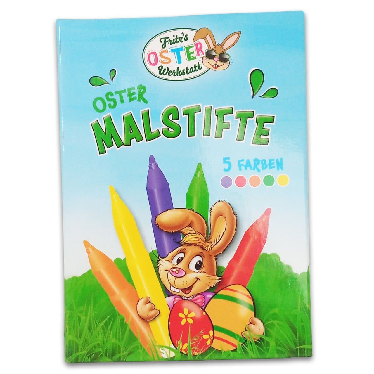 itenga Oster Malstifte 5 Farben Wasserbasis