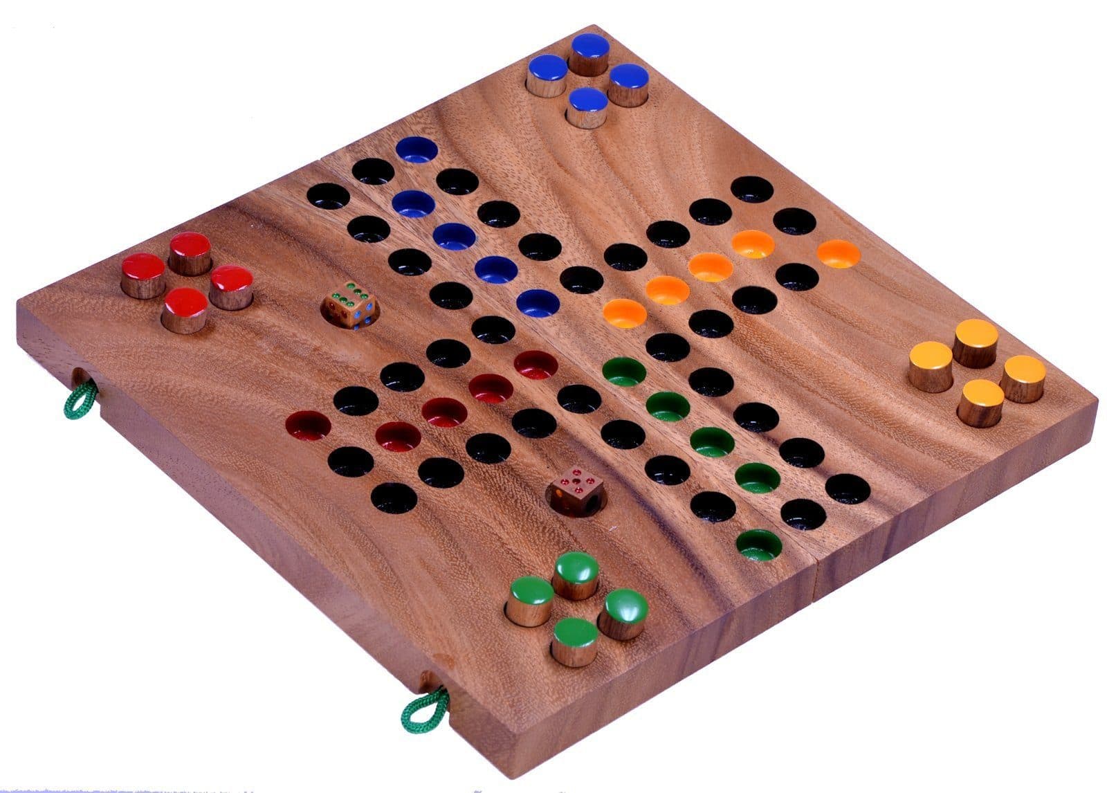Logoplay Holzspiele Spielesammlung, Ludo L - Gesellschaftsspiel aus Holz