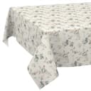 ANRO Tischdecke abwaschbar Tischtuch Baumwolle Polyester wasserabweisend Rosenmotiv Blau 100x140cm Bild 2