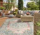 THE CARPET Palma Teppich Pink Modern Outdoor Indoor Bild 2