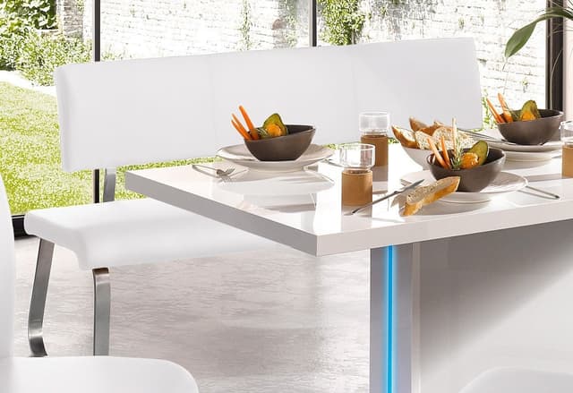 MCA furniture Sitzbank Arco Weiß S0N7L0LA