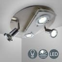 B.K.LICHT Deckenleuchte Orion LED 4 Strahler schwenkbar Bild 2