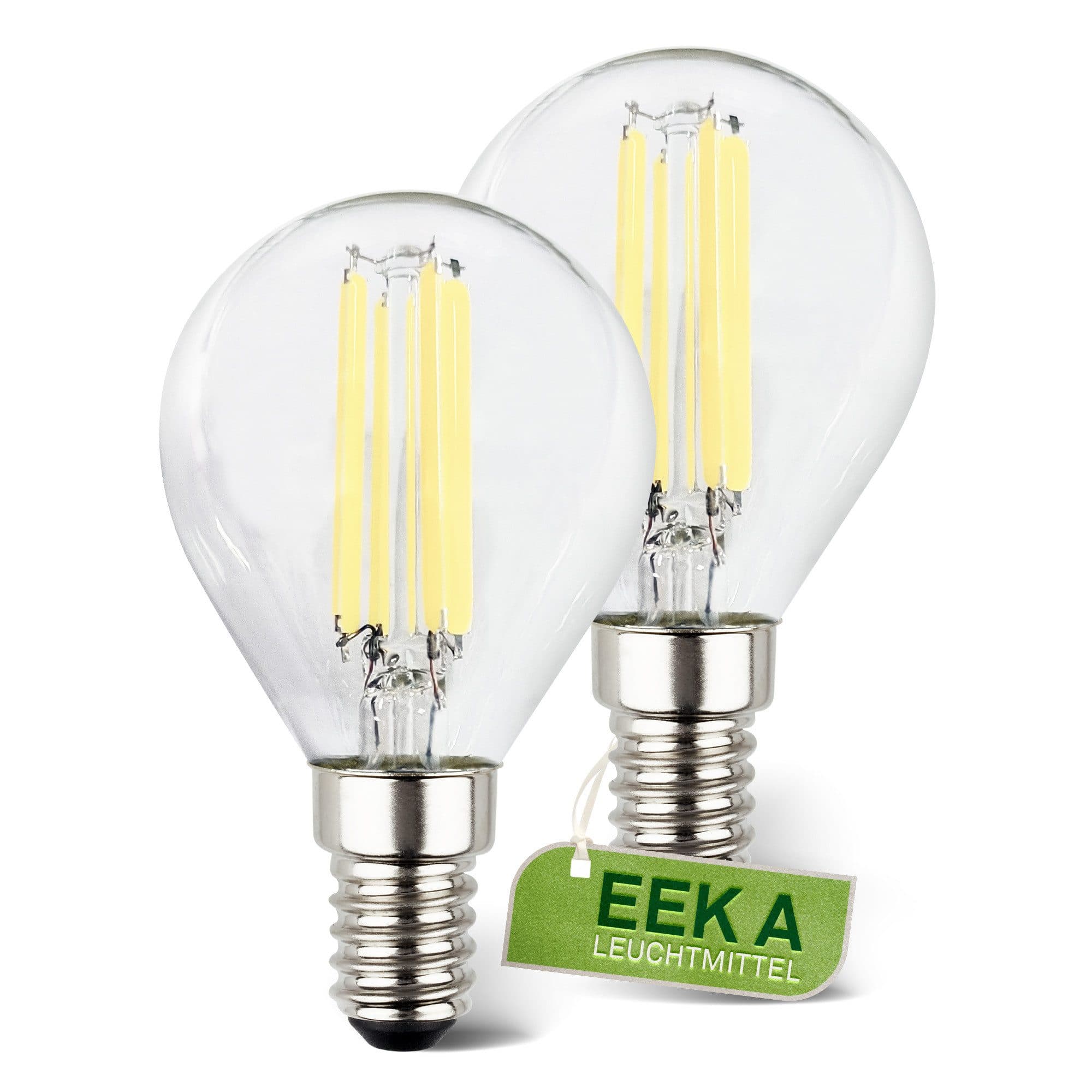 LED-Leuchtmittel Tropfen E14 klar Warmweiß - Bild 2