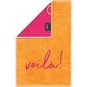 Gästetuch voilà! Orange Baumwolle Bild 2