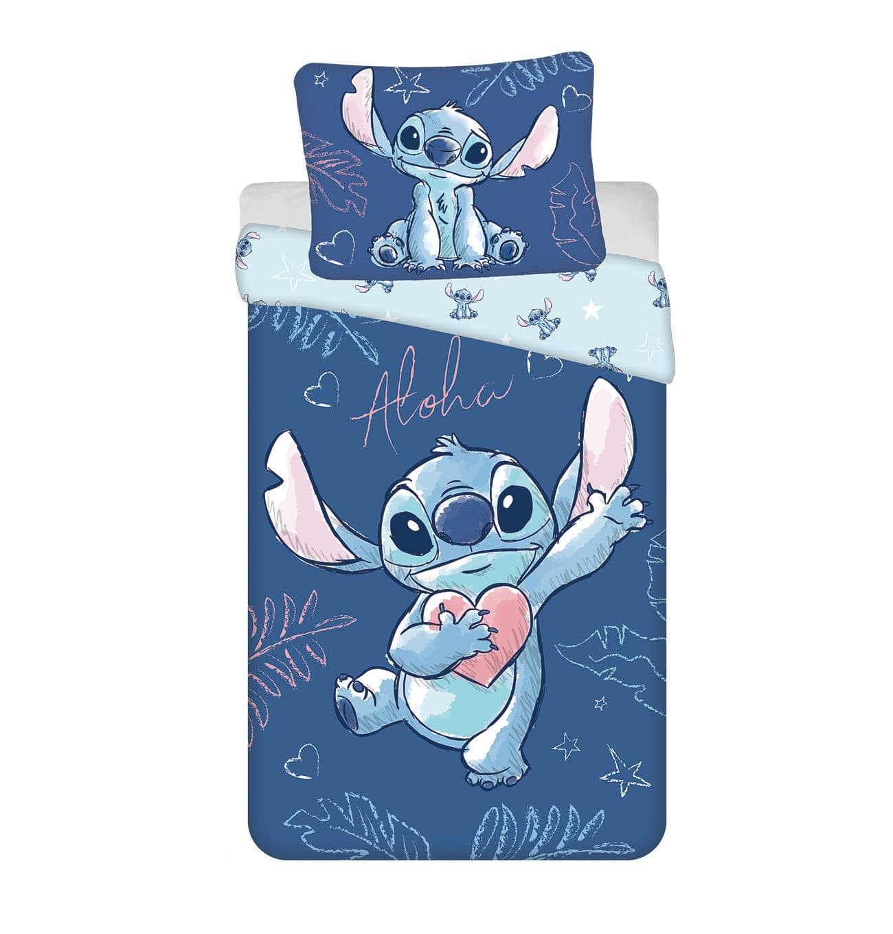 Jerry Fabrics Kinderbettwäsche Stitch Disney Lilo & Stitch Aloha Design - Bild 2