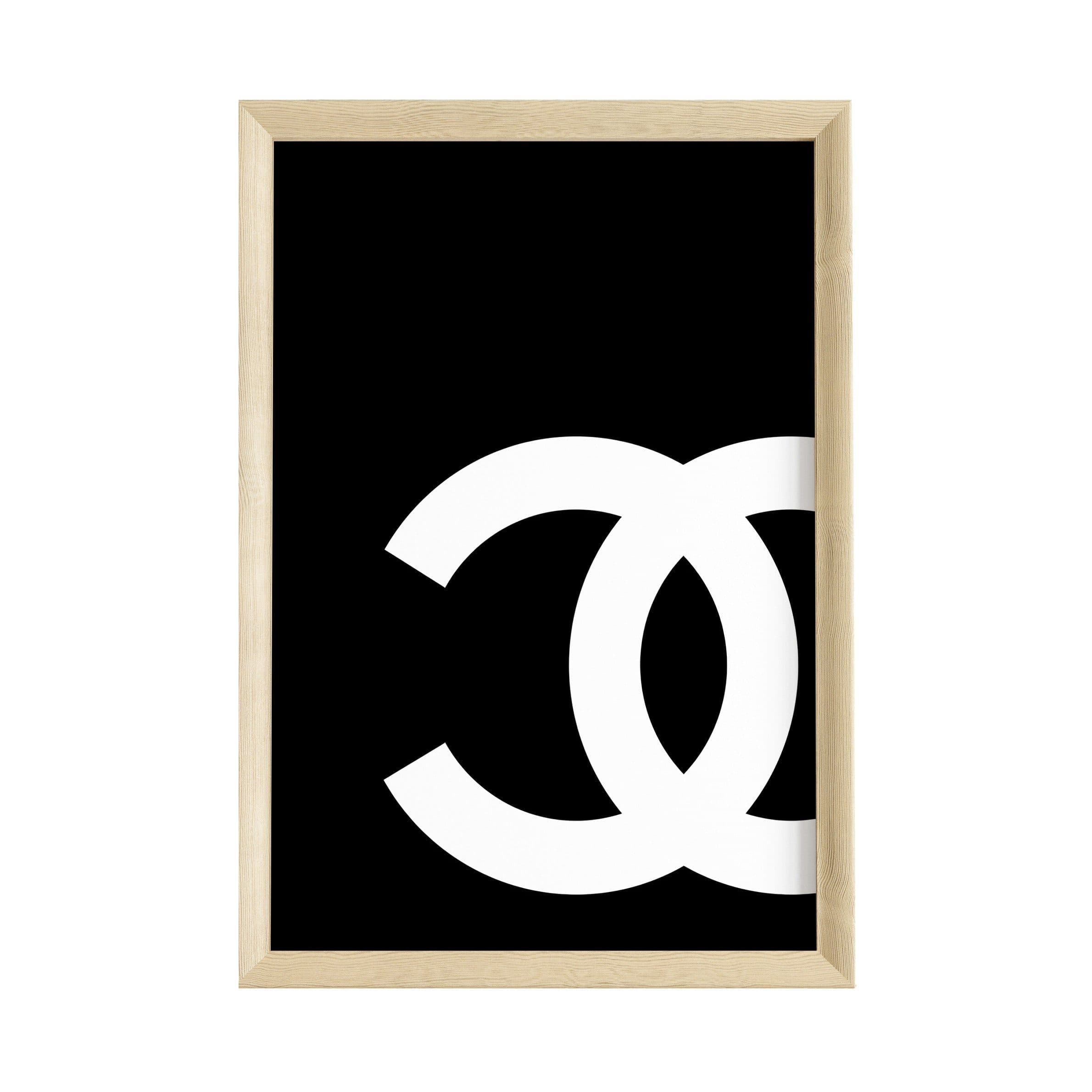 JUSTGOODMOOD Poster Premium Chanel ohne Rahmen HD-Druck Baumwolle - Bild 2