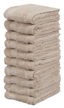 OTTO home Waschlappen Set Vanessa 10-tlg. Beige Baumwolle Bild 2