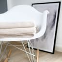 RIEMA Germany Wolldecke EMMA Premium Kuscheldecke Beige Bio-Baumwolle Bild 2