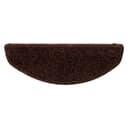 Floordirekt Stufenmatte Barcelona Halbrund Dunkelbraun Polypropylen Bild 2
