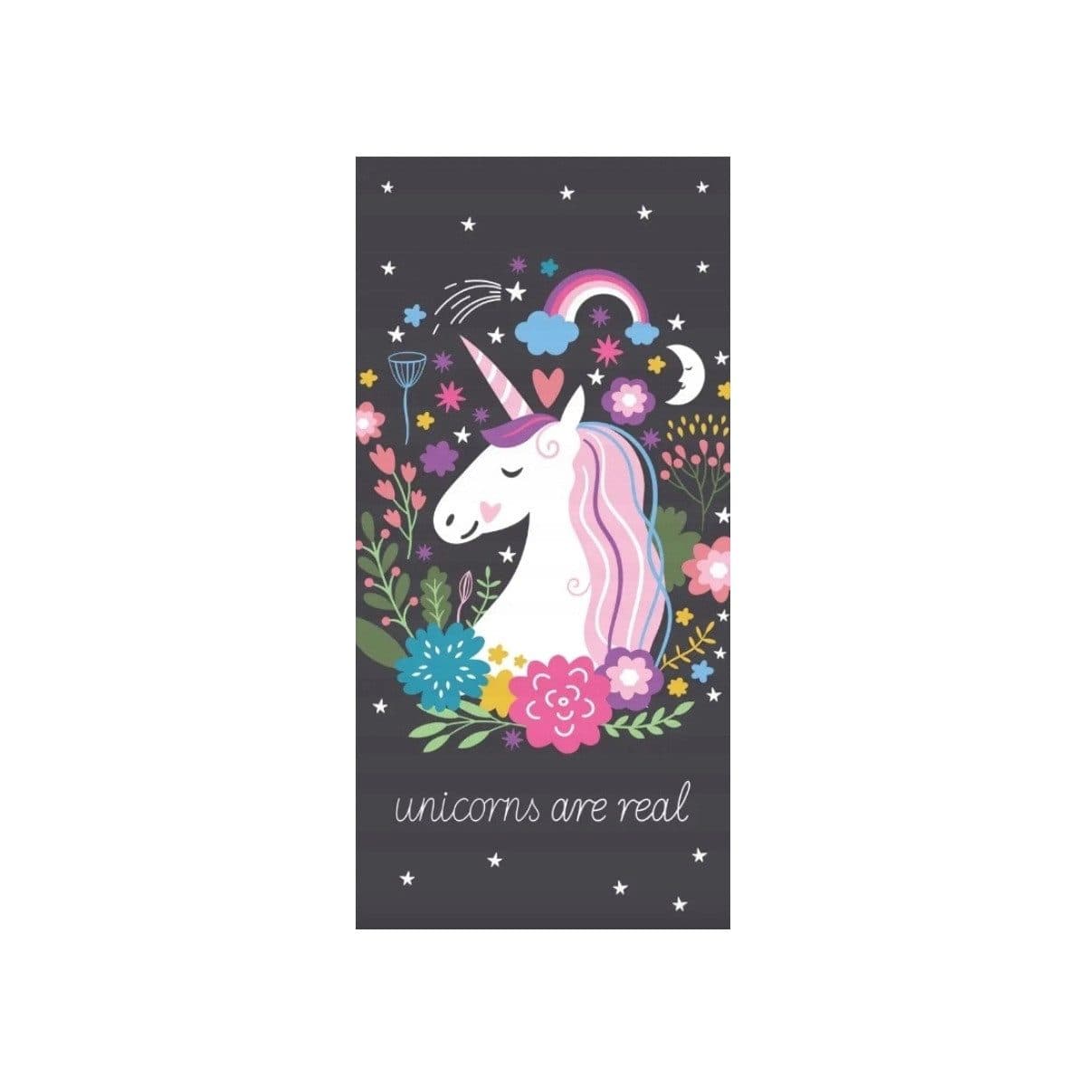 BrandMac Duschtuch Einhorn Mädchen Frottee Handtuch